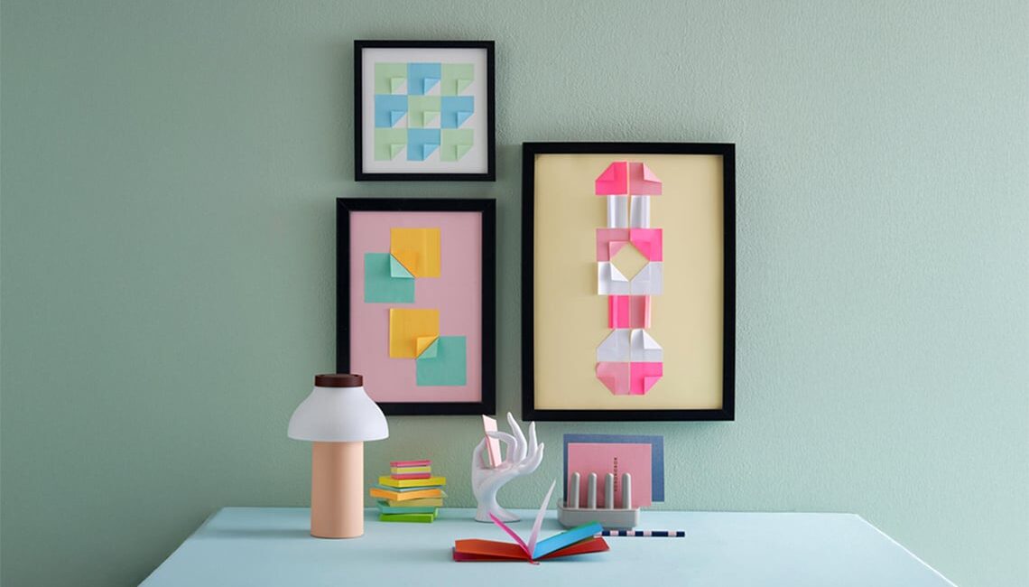 come-creare-dei-quadri-decorativi-con-i-post-it