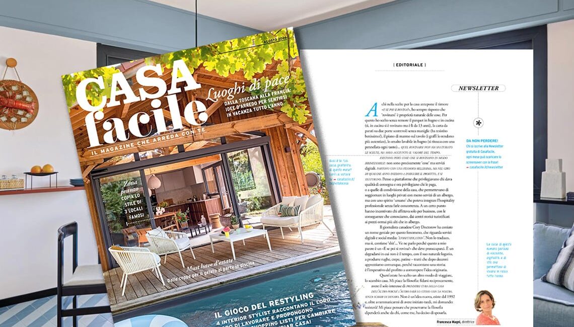 casafacile-di-agosto-2026:-l’editoriale-della-direttrice